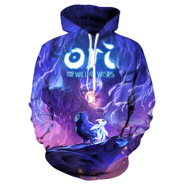 New 3D Printed Hoodies - Cosplay Long Sleeve Hoodies Sweatshirt Hooded Coat (3U100)