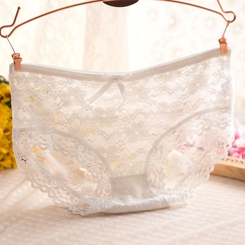 New Arrival Women Panties - Full Transparent Lace Seamless Underwear - Ladies High Quality Panty (2U6)