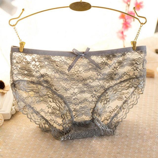 New Arrival Women Panties - Full Transparent Lace Seamless Underwear - Ladies High Quality Panty (2U6)