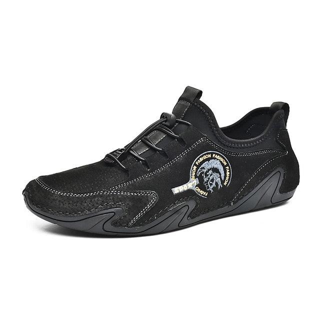 New Fashion Casual Shoes - Leather Men's Shoes - Men Flats Moccasins Comfortable Driving Shoes (MSC2A)(MSC2)(MSC1)(F12)