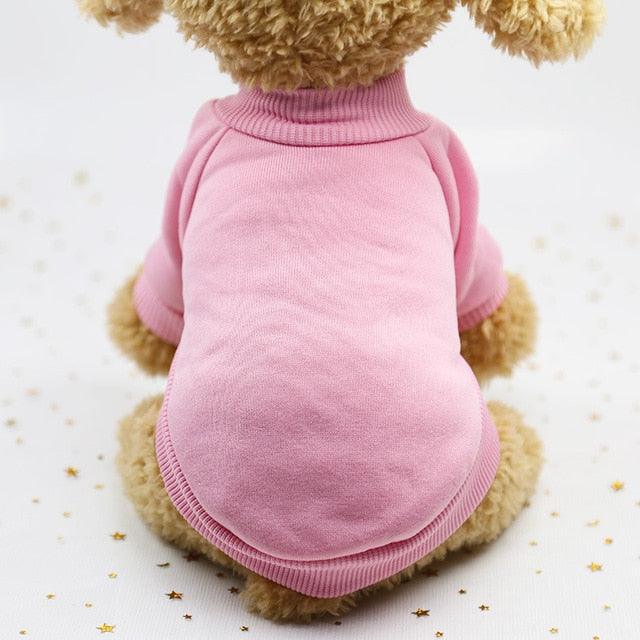 New Fashion Dog Clothes - Small Dogs Soft Puppy Pet Cat Sweater Jacket Coat (W4)