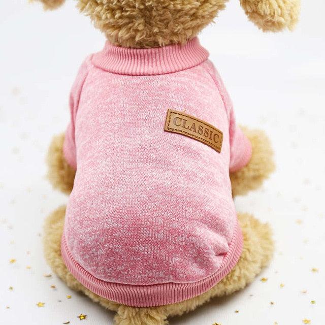 New Fashion Dog Clothes - Small Dogs Soft Puppy Pet Cat Sweater Jacket Coat (W4)