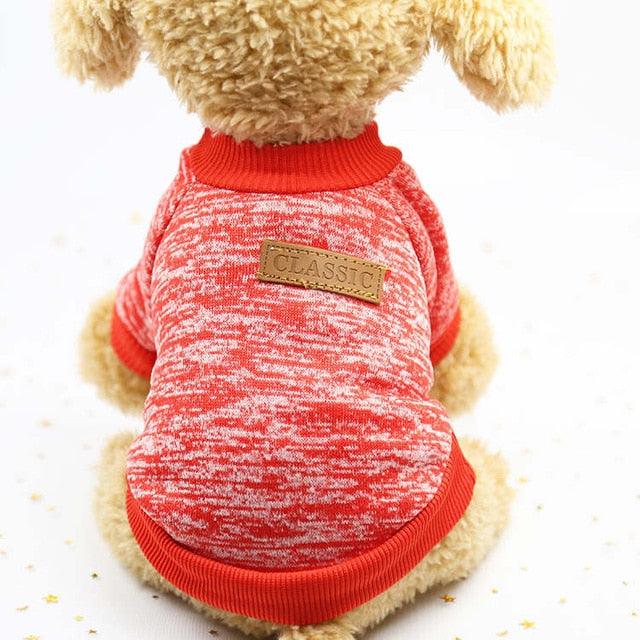 New Fashion Dog Clothes - Small Dogs Soft Puppy Pet Cat Sweater Jacket Coat (W4)