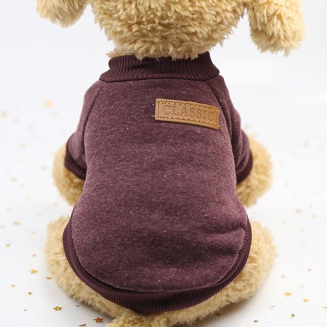 New Fashion Dog Clothes - Small Dogs Soft Puppy Pet Cat Sweater Jacket Coat (W4)