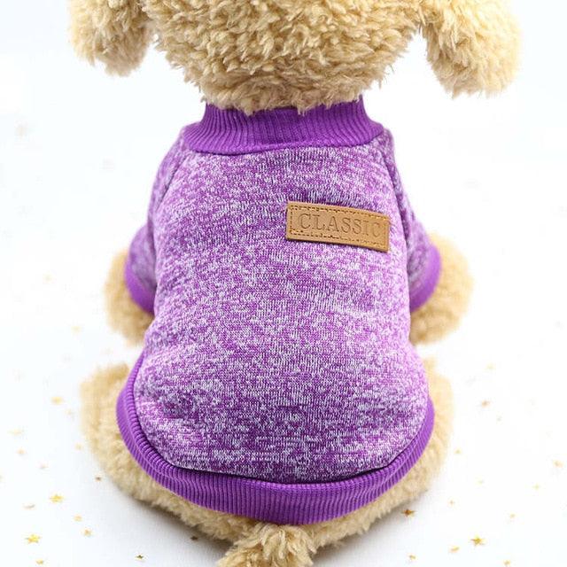 New Fashion Dog Clothes - Small Dogs Soft Puppy Pet Cat Sweater Jacket Coat (W4)
