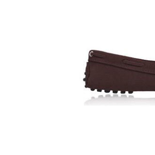 New Fashion Genuine Leather Women Flat Shoes - Slip On Loafers Women's Casual Flat Shoes (D40)(FS)(CD)