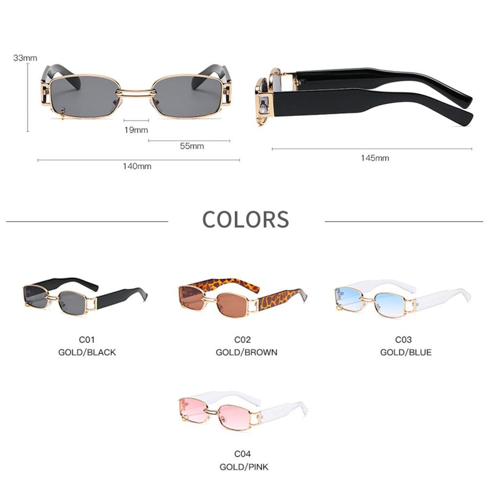 New Fashion Punk Sunglasses - Design Ladies Circle Decorate Sunglasses (5WH1)(F44)