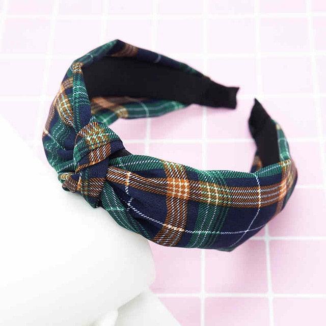 New Head Hoop Top Knot Hairband - Turban Fashion Elastic Hair Bezel Headband - Women's Hair Accessories (1U88)