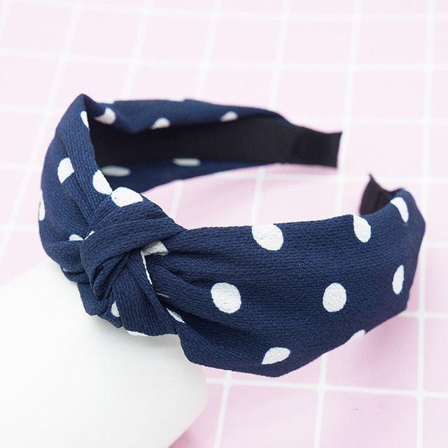 New Head Hoop Top Knot Hairband - Turban Fashion Elastic Hair Bezel Headband - Women's Hair Accessories (1U88)