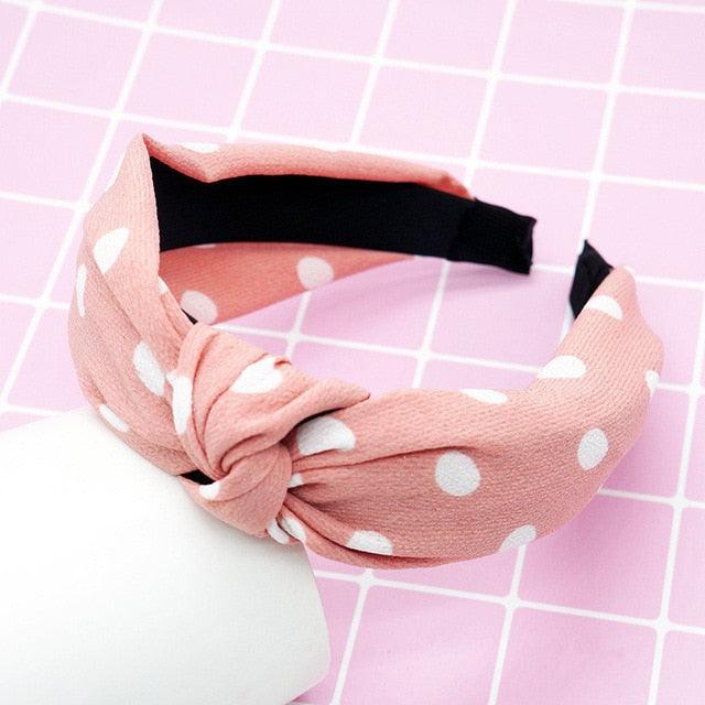 New Head Hoop Top Knot Hairband - Turban Fashion Elastic Hair Bezel Headband - Women's Hair Accessories (1U88)