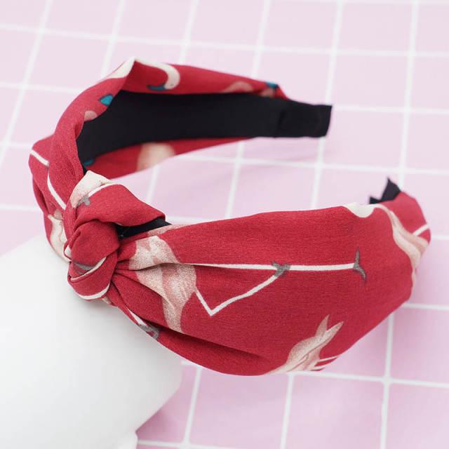 New Head Hoop Top Knot Hairband - Turban Fashion Elastic Hair Bezel Headband - Women's Hair Accessories (1U88)