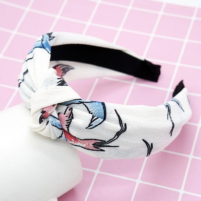 New Head Hoop Top Knot Hairband - Turban Fashion Elastic Hair Bezel Headband - Women's Hair Accessories (1U88)