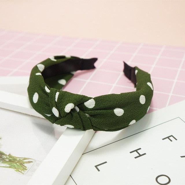 New Head Hoop Top Knot Hairband - Turban Fashion Elastic Hair Bezel Headband - Women's Hair Accessories (1U88)