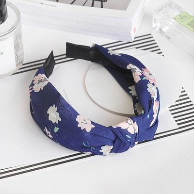 New Head Hoop Top Knot Hairband - Turban Fashion Elastic Hair Bezel Headband - Women's Hair Accessories (1U88)