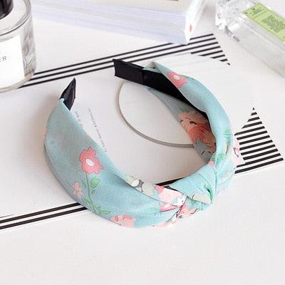 New Head Hoop Top Knot Hairband - Turban Fashion Elastic Hair Bezel Headband - Women's Hair Accessories (1U88)