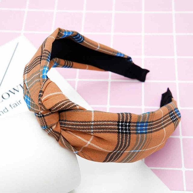 New Head Hoop Top Knot Hairband - Turban Fashion Elastic Hair Bezel Headband - Women's Hair Accessories (1U88)