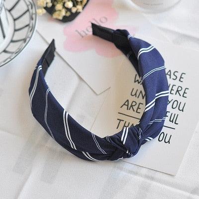 New Head Hoop Top Knot Hairband - Turban Fashion Elastic Hair Bezel Headband - Women's Hair Accessories (1U88)
