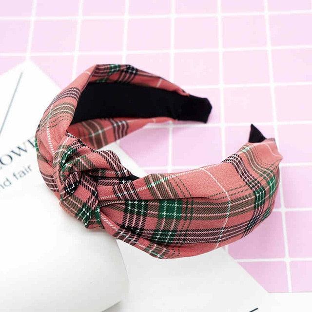 New Head Hoop Top Knot Hairband - Turban Fashion Elastic Hair Bezel Headband - Women's Hair Accessories (1U88)