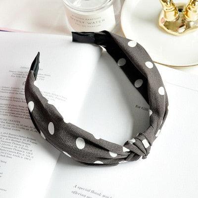 New Head Hoop Top Knot Hairband - Turban Fashion Elastic Hair Bezel Headband - Women's Hair Accessories (1U88)