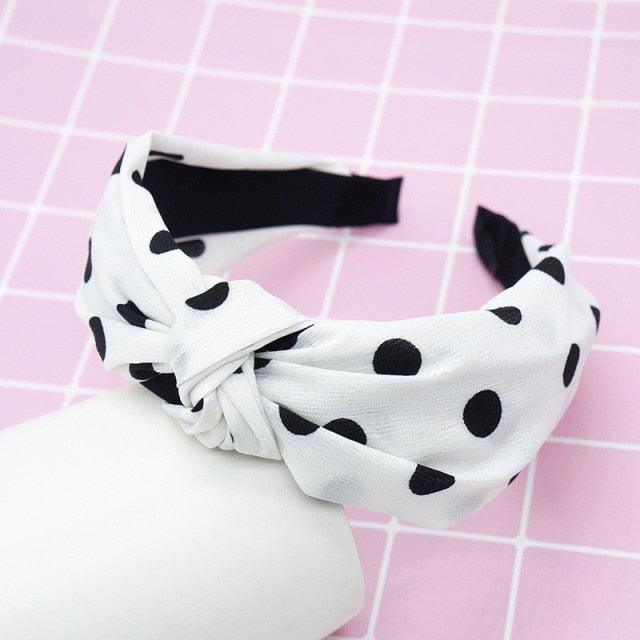 New Head Hoop Top Knot Hairband - Turban Fashion Elastic Hair Bezel Headband - Women's Hair Accessories (1U88)