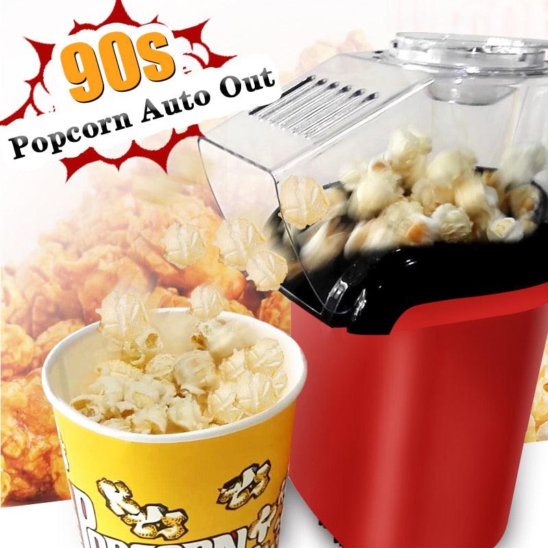 New Home Hot Air Popcorn Popper Maker Microwave Machine Delicious & Healthy Gift (D59)(1H1)