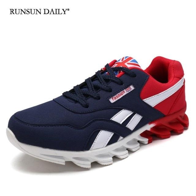 Men Running Shoes - Men's Sport Sneakers -Jogging Laces Athletic Sneakers (MSC3)(MSC7)(MSA1)(F12)