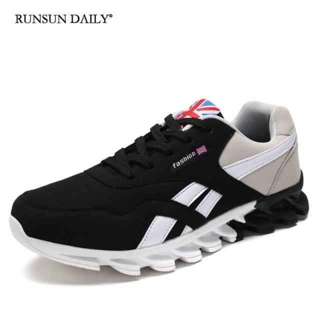 Men Running Shoes - Men's Sport Sneakers -Jogging Laces Athletic Sneakers (MSC3)(MSC7)(MSA1)(F12)