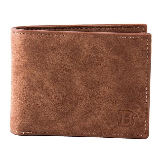 New Men Wallets - Small Money Purses Wallets - New Design Dollar Price Top Men Thin Wallet With Coin Bag (2U17)