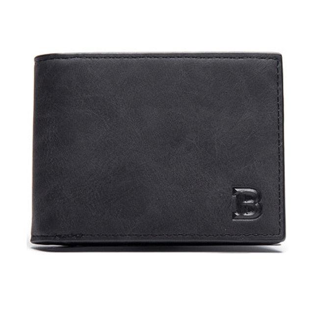New Men Wallets - Small Money Purses Wallets - New Design Dollar Price Top Men Thin Wallet With Coin Bag (2U17)