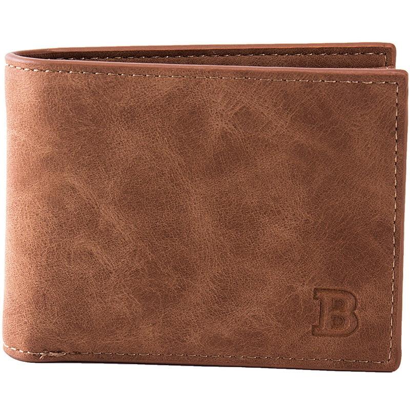 New Men Wallets - Small Money Purses Wallets - New Design Dollar Price Top Men Thin Wallet With Coin Bag (2U17)