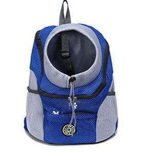 New Out Double Shoulder Portable Pet Travel Backpack - Outdoor Pet Dog Carrier Bag (D79)(5LT1)