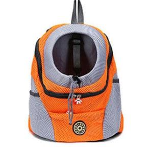 New Out Double Shoulder Portable Pet Travel Backpack - Outdoor Pet Dog Carrier Bag (D79)(5LT1)