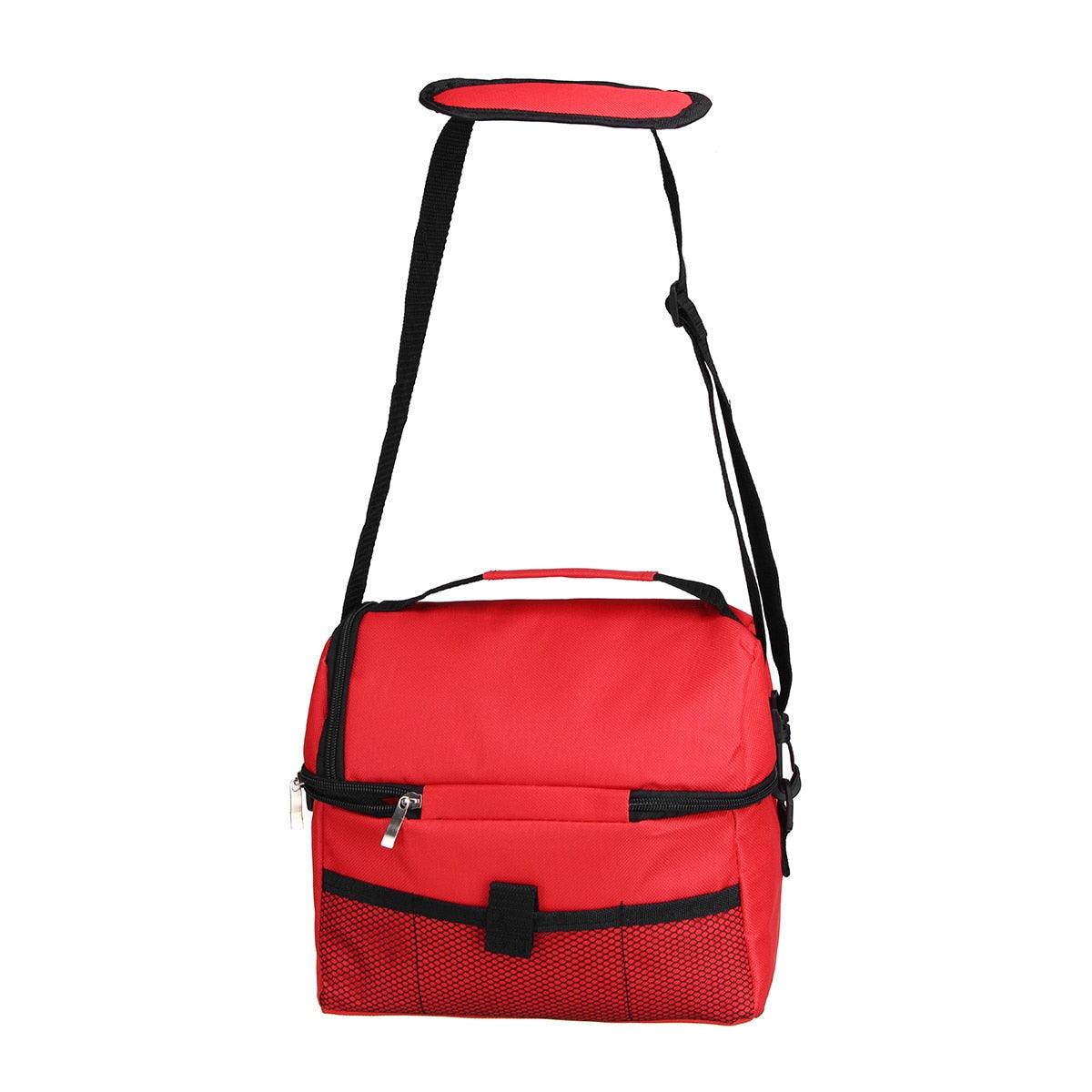 New Oxford Cloth Insulated Bag Picnic Bento Box Bag - Portable Lunch Box Bag (2AK1)(1U61)