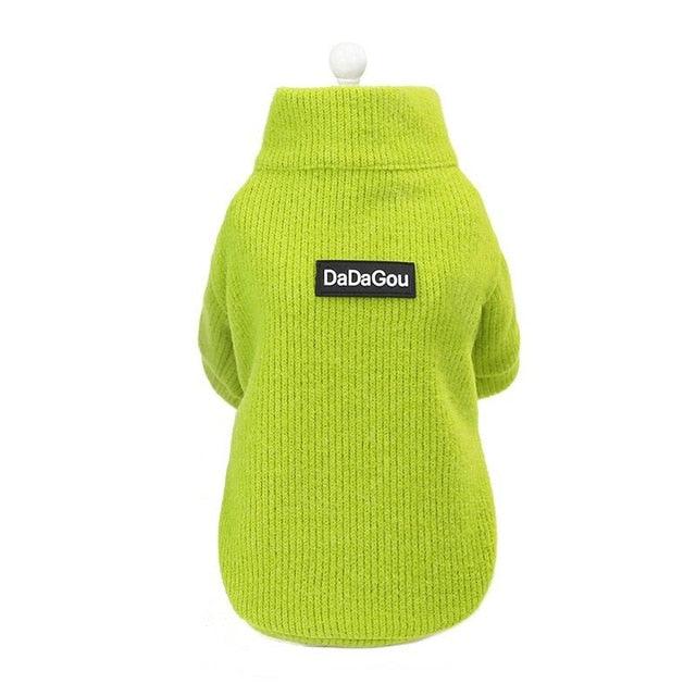 New Pet Clothes - Dog Clothes Autumn And Winter Zipper Self-cultivation Cat Winter Sweater (W4)