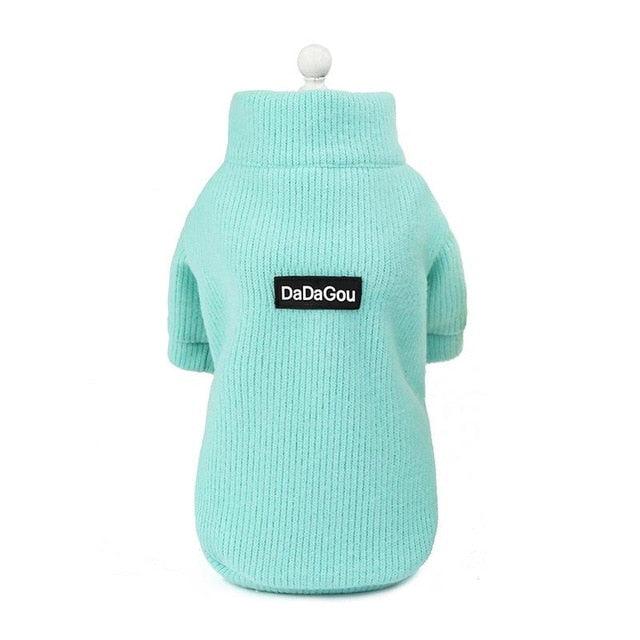 New Pet Clothes - Dog Clothes Autumn And Winter Zipper Self-cultivation Cat Winter Sweater (W4)