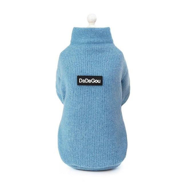 New Pet Clothes - Dog Clothes Autumn And Winter Zipper Self-cultivation Cat Winter Sweater (W4)