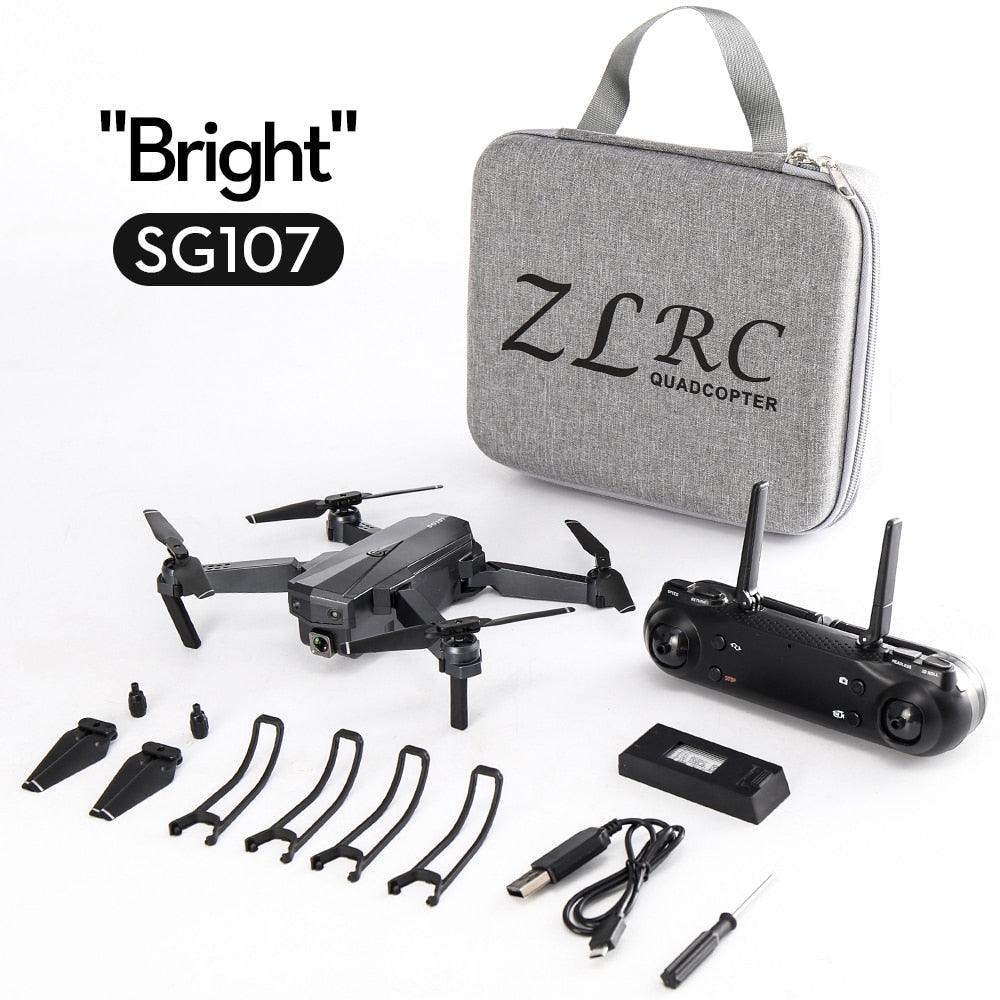 New SG107 Mini Drone 4K HD Dual Camera Foldable Portable Quadcopter One Click Return FPV Drone (MC2)(1U54)(1U46)(F54)(F46)