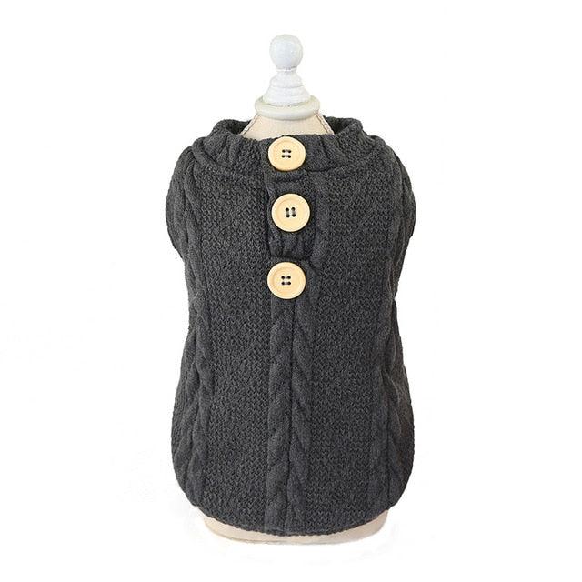 New Style Pet Clothes Dog Clothes Autumn And Winter Woolen Cotton Vest - Pet Winter Clothes Sweater (W4)(F69)
