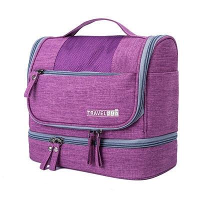 New Waterproof Hanging Makeup Bag - Oxford Travel Organizer - Cosmetic Wash Toiletry Bag (LT5)(F79)
