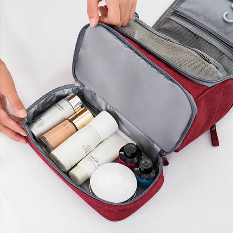 New Waterproof Hanging Makeup Bag - Oxford Travel Organizer - Cosmetic Wash Toiletry Bag (LT5)(F79)