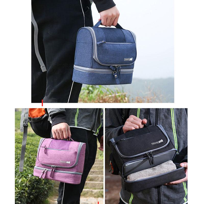 New Waterproof Hanging Makeup Bag - Oxford Travel Organizer - Cosmetic Wash Toiletry Bag (LT5)(F79)