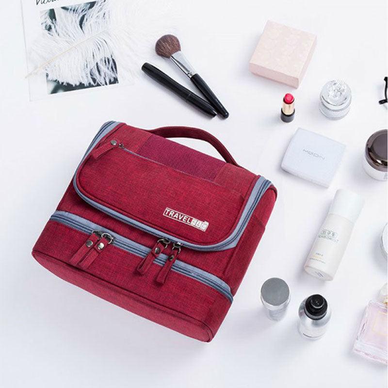 New Waterproof Hanging Makeup Bag - Oxford Travel Organizer - Cosmetic Wash Toiletry Bag (LT5)(F79)