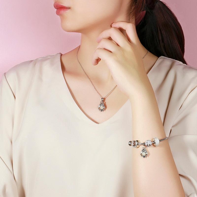 New Arrival Silver 925 Bat Growing Charms - Pendant Beads Fit (1U81)(6JW)