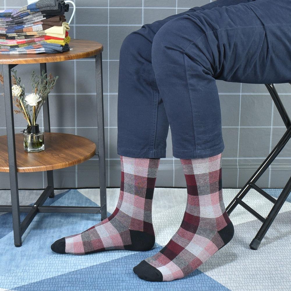 New Style Men's Socks - Fashion Design Cotton Socks (TG8)(T6G)