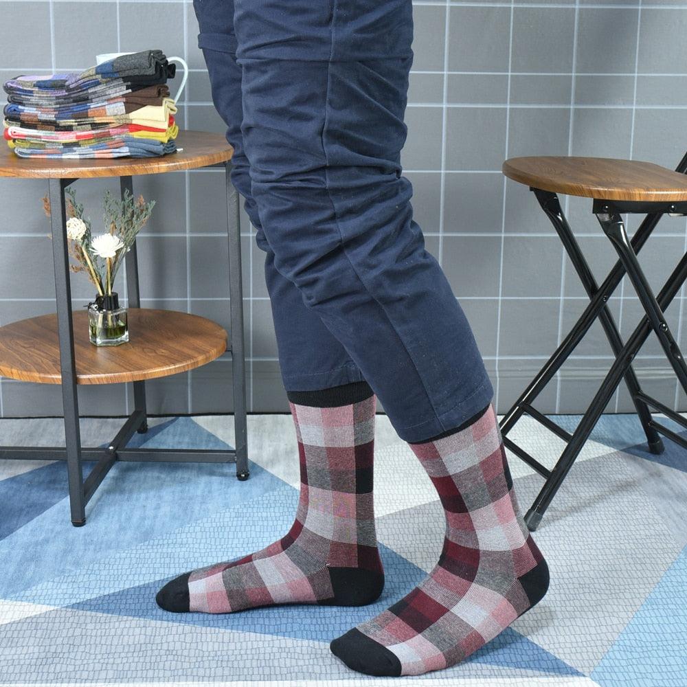 New Style Men's Socks - Fashion Design Cotton Socks (TG8)(T6G)