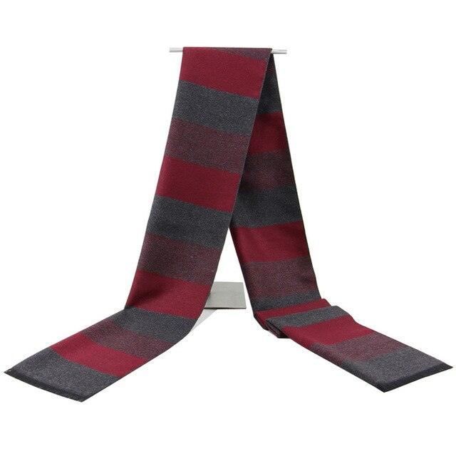 Newest Luxury Winter Warm Cashmere Plaid Design Tassels Long Scarf - Man Thicken Wrap (D17)(MA7)