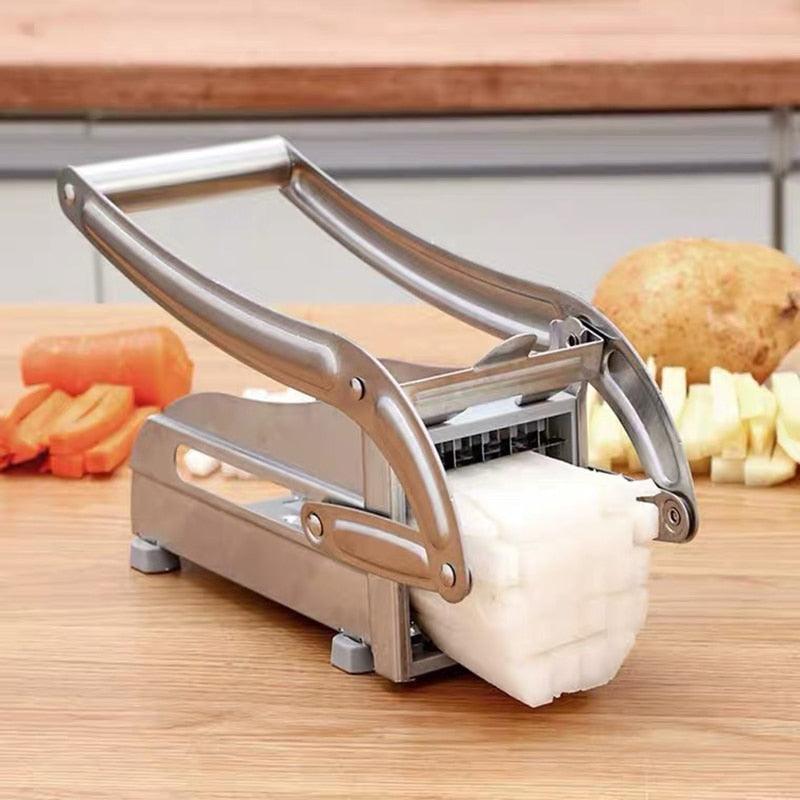 Amazing Non-slip Potatoes Cutting Machine - Cutting French Fries - Best Value Stainless Steel (AK3)(F61)