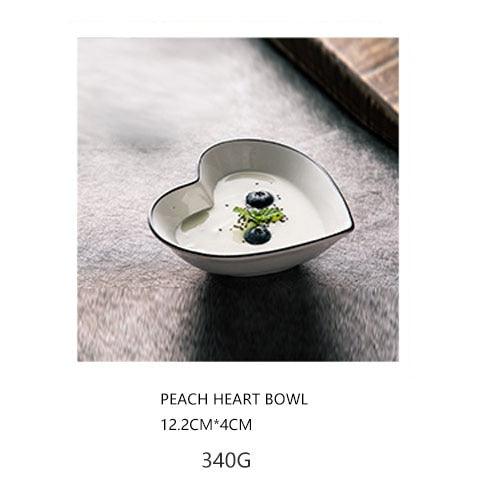 Nordic Style Ceramic Plate - Chinese Dishes In Various Shapes (D61)(AK7)