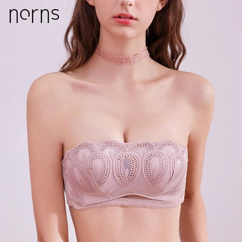 Trending Women Sexy Adjustable Strapless Push Up Bra - Comfortable Seamless Bra (D27)(TSB1)