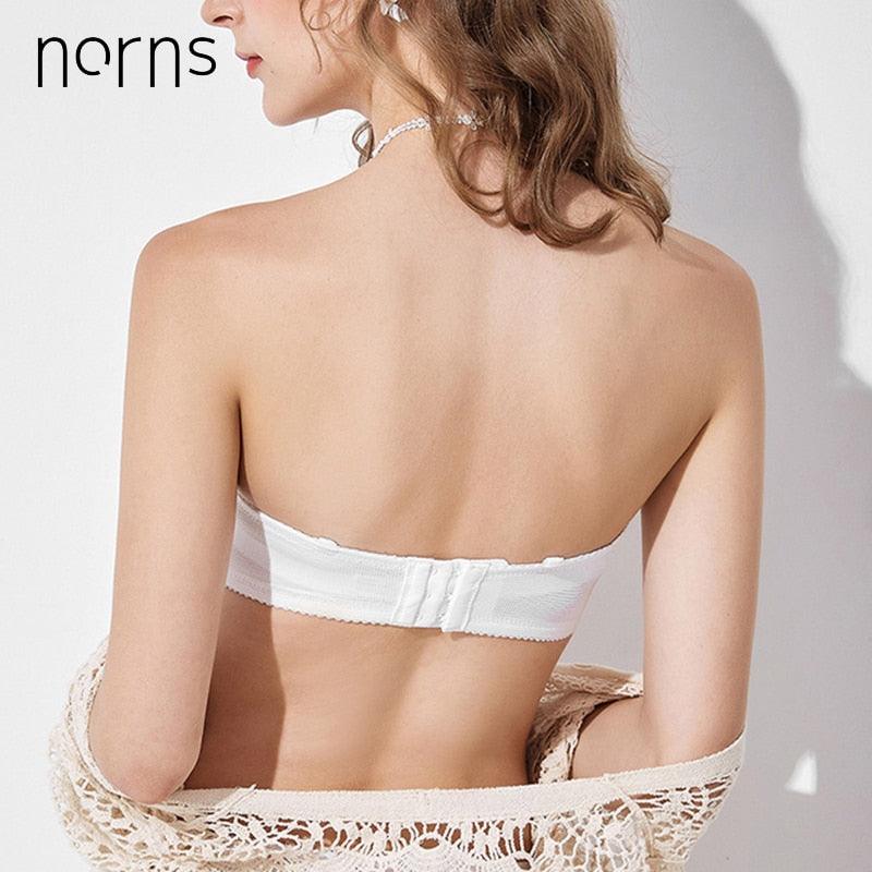 Trending Women Sexy Adjustable Strapless Push Up Bra - Comfortable Seamless Bra (D27)(TSB1)
